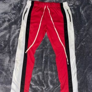 COPY - Red & white silky EPTM sweats